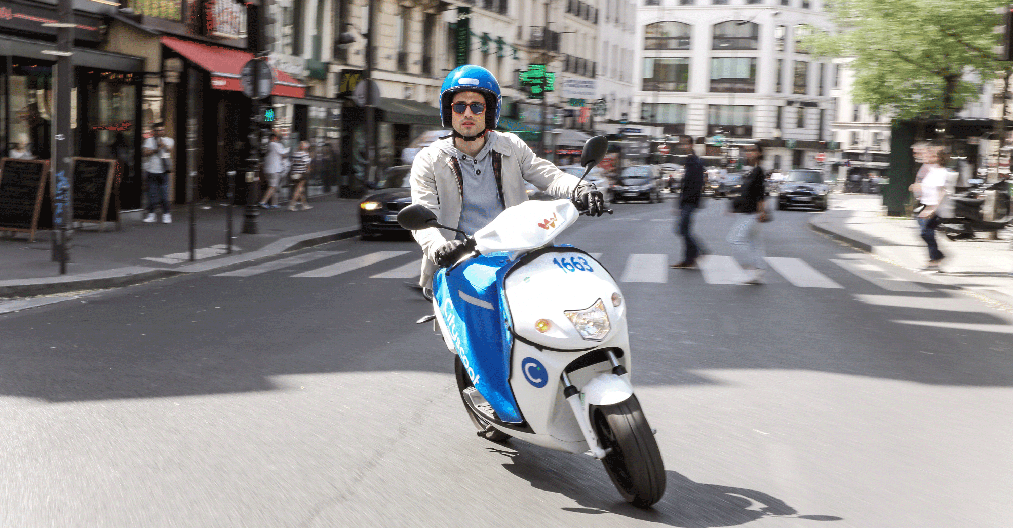 Cityscoot Location de scooter électrique en libreservice à Paris